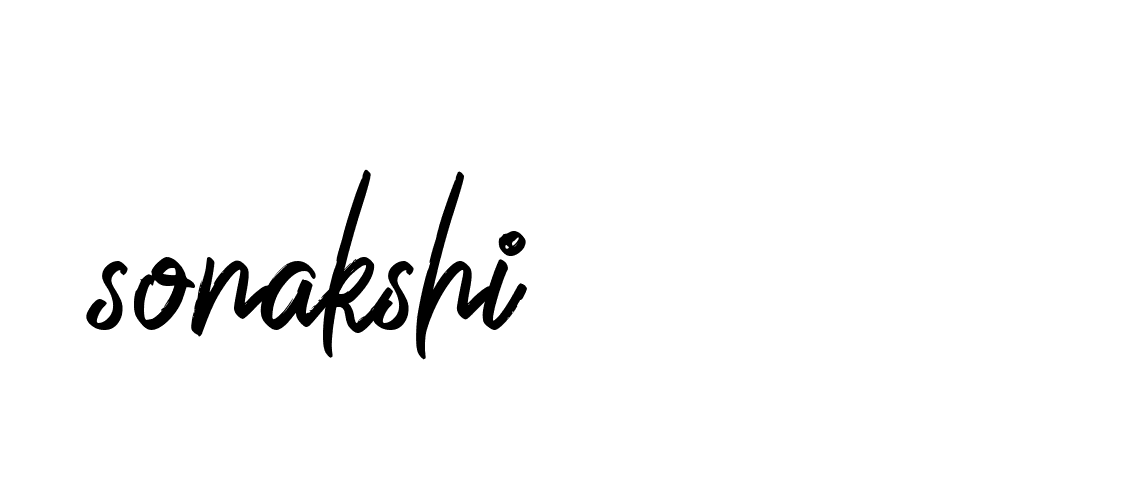 Signature of sonakshi