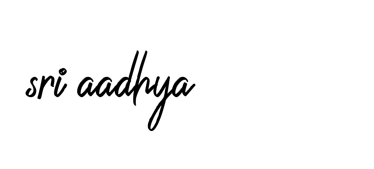 Signature of sri-aadhya