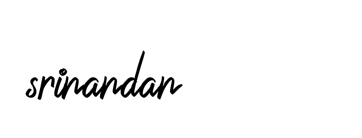 Signature of srinandan