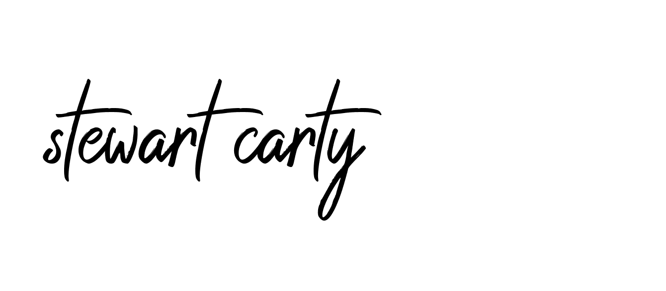 Signature of stewart-carty