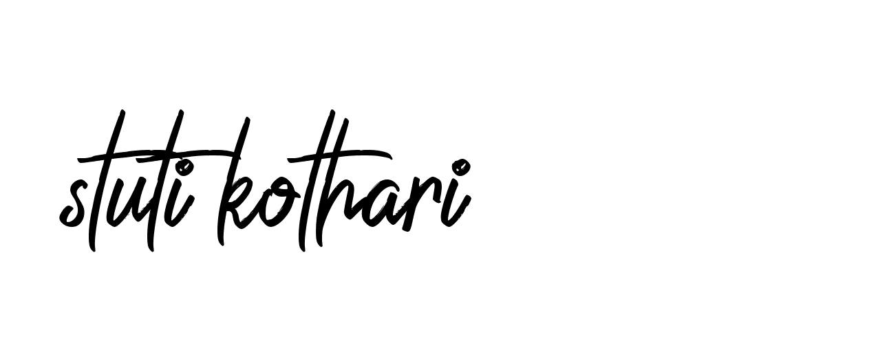 Signature of stuti-kothari