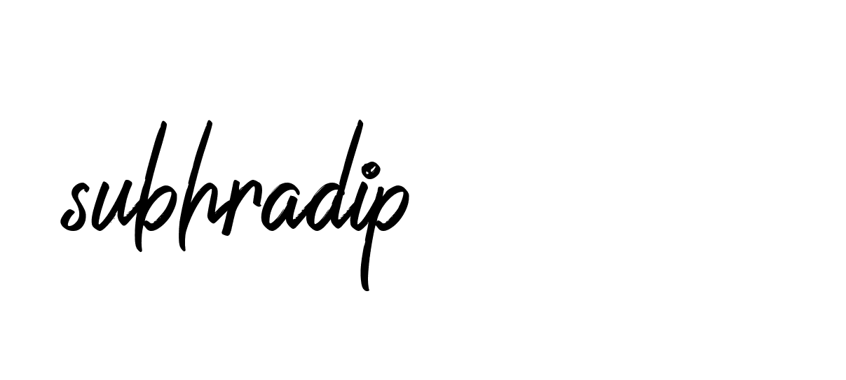 Signature of subhradip