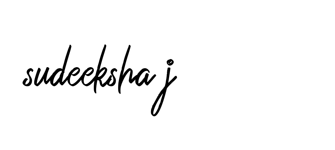 Signature of sudeeksha-j