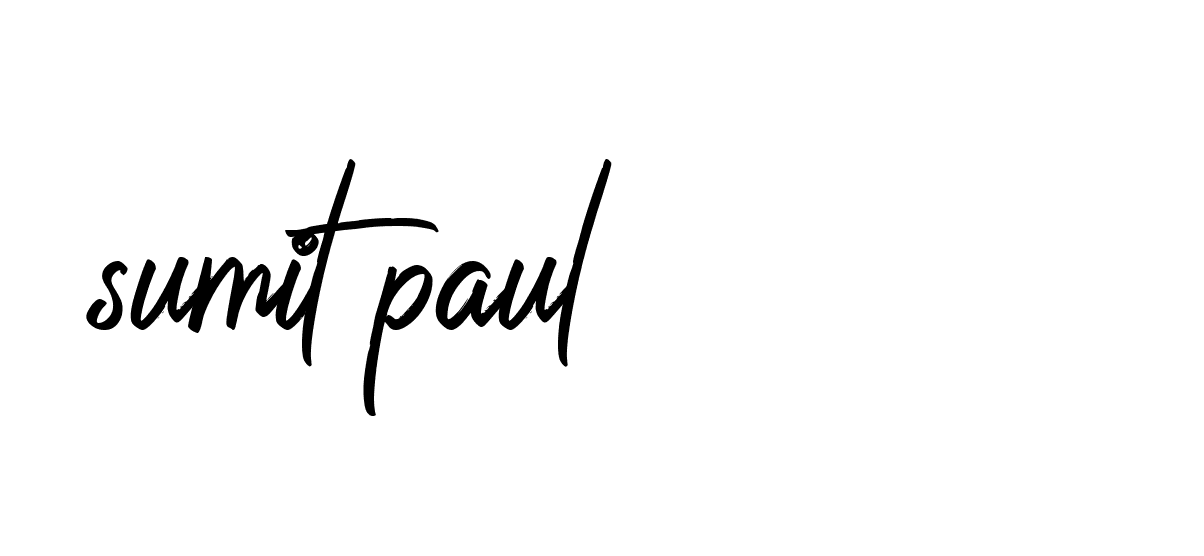 Signature of sumit-paul