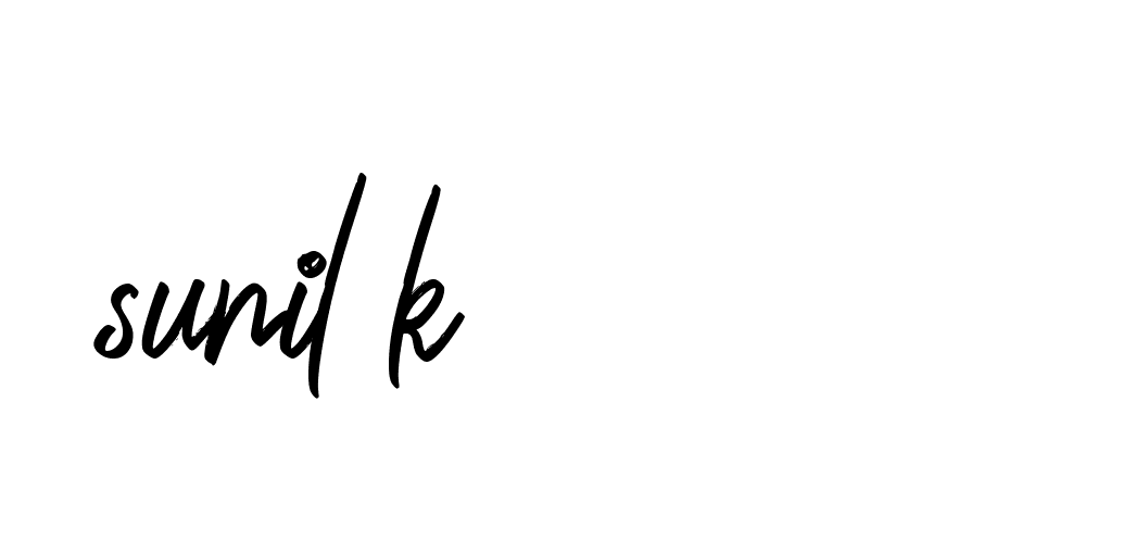 Signature of sunil-k