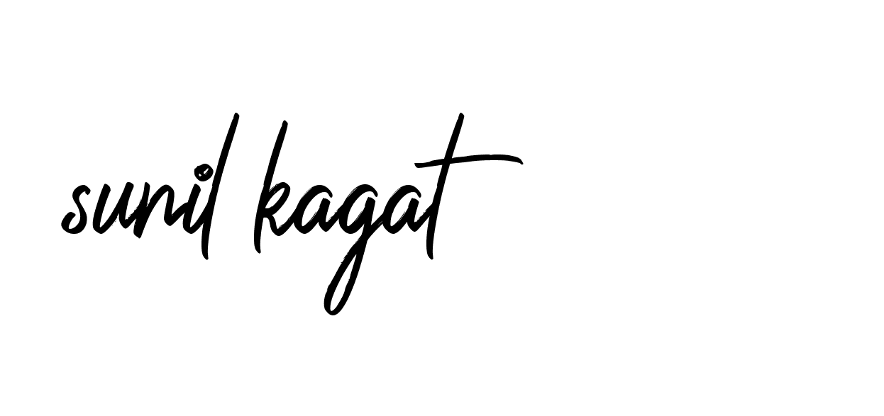 Signature of sunil-kagat