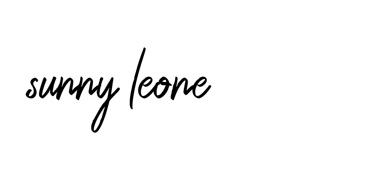 Signature of sunny-leone