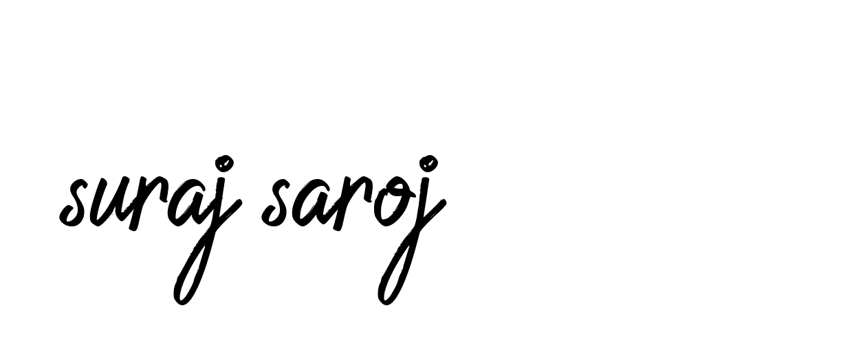 Signature of suraj-saroj