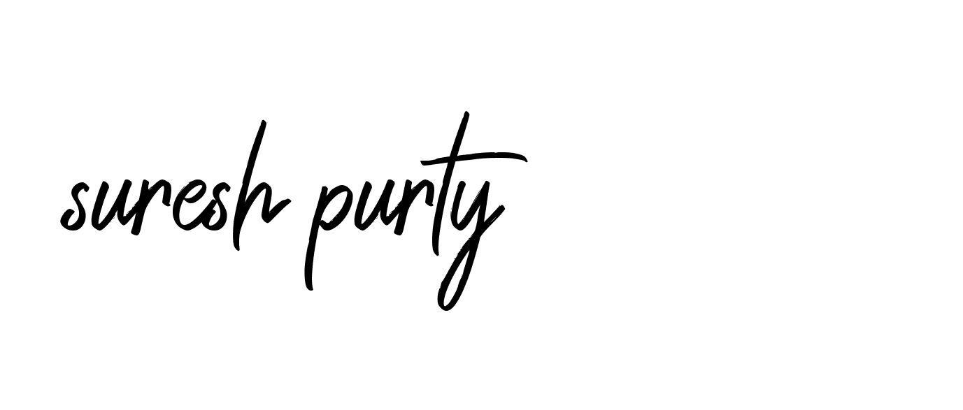 Signature of suresh-purty-