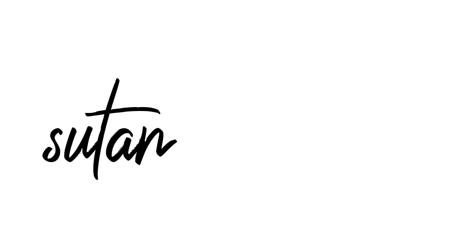 Signature of sutan