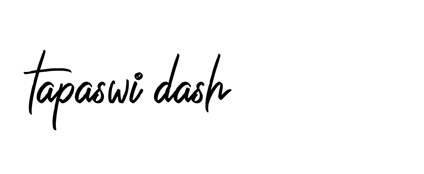 Signature of tapaswi-dash