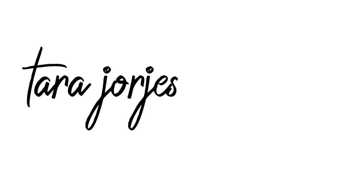 Signature of tara-jorjes