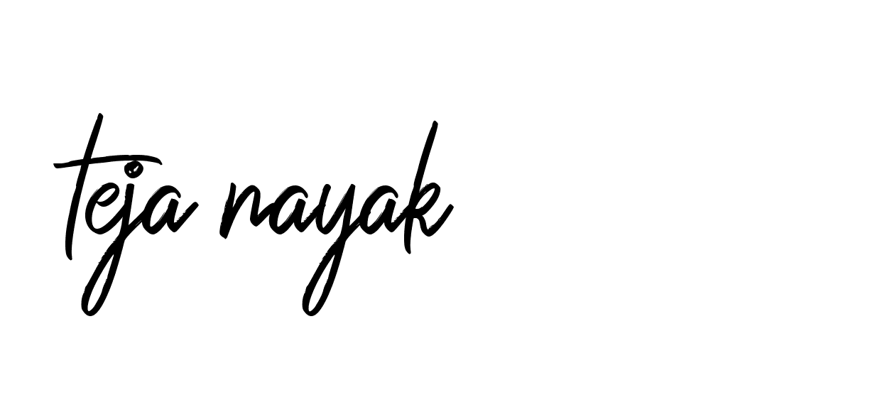 Signature of teja-nayak