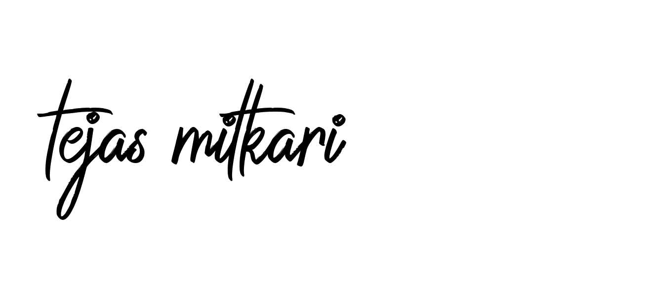 Signature of tejas-mitkari