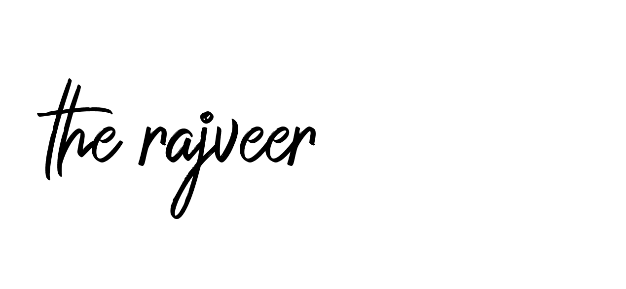 Signature of the-rajveer