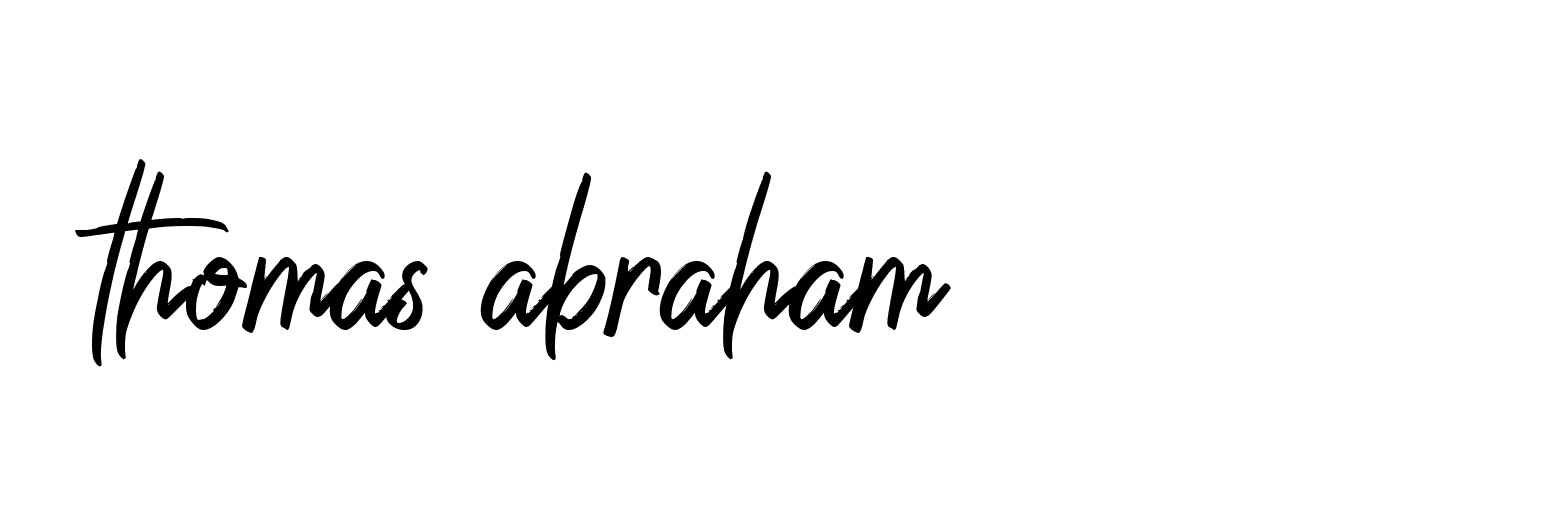 Signature of thomas-abraham