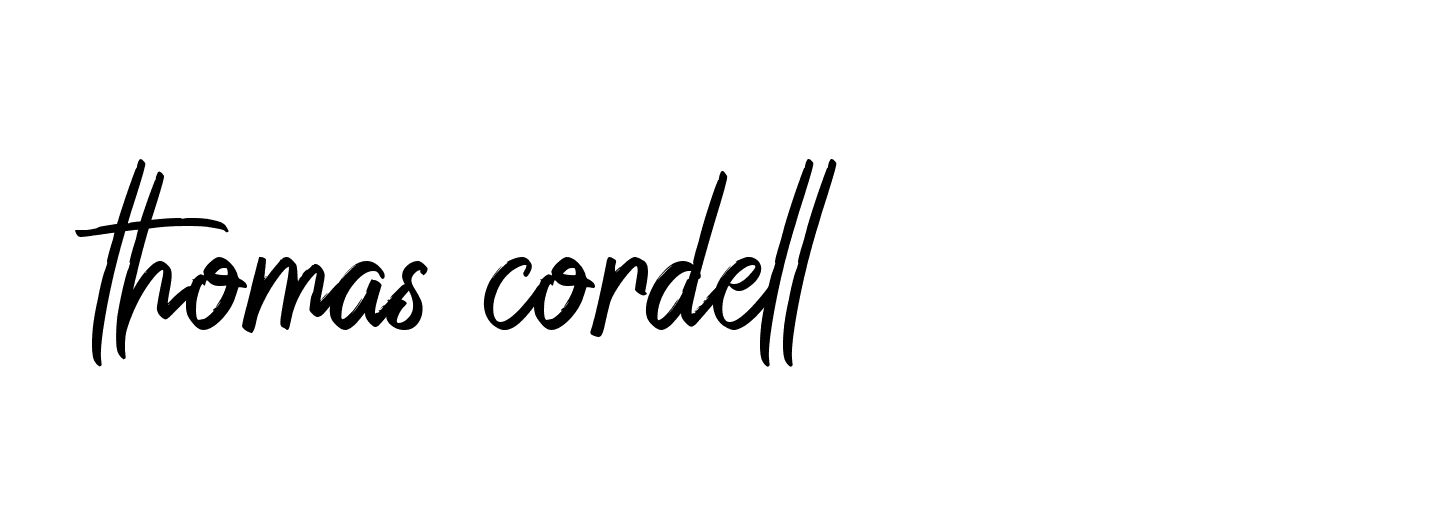 Signature of thomas-cordell