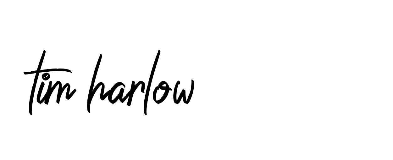 Signature of tim-harlow