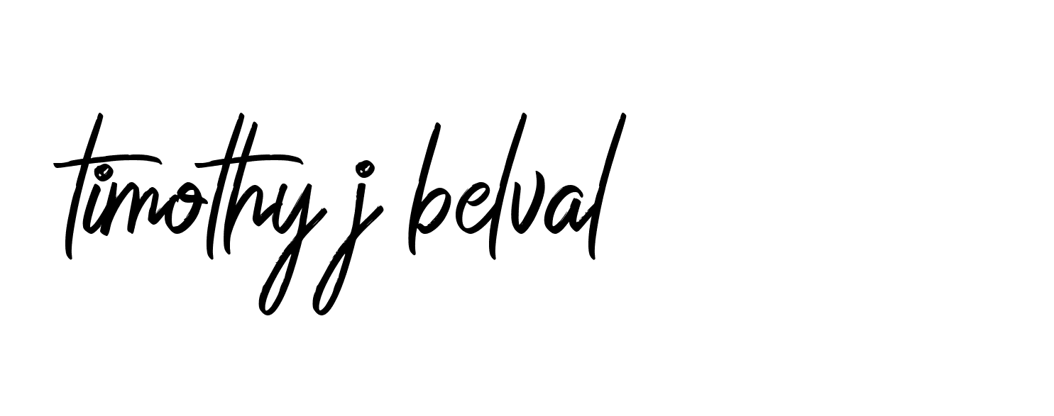 Signature of timothy-j-belval