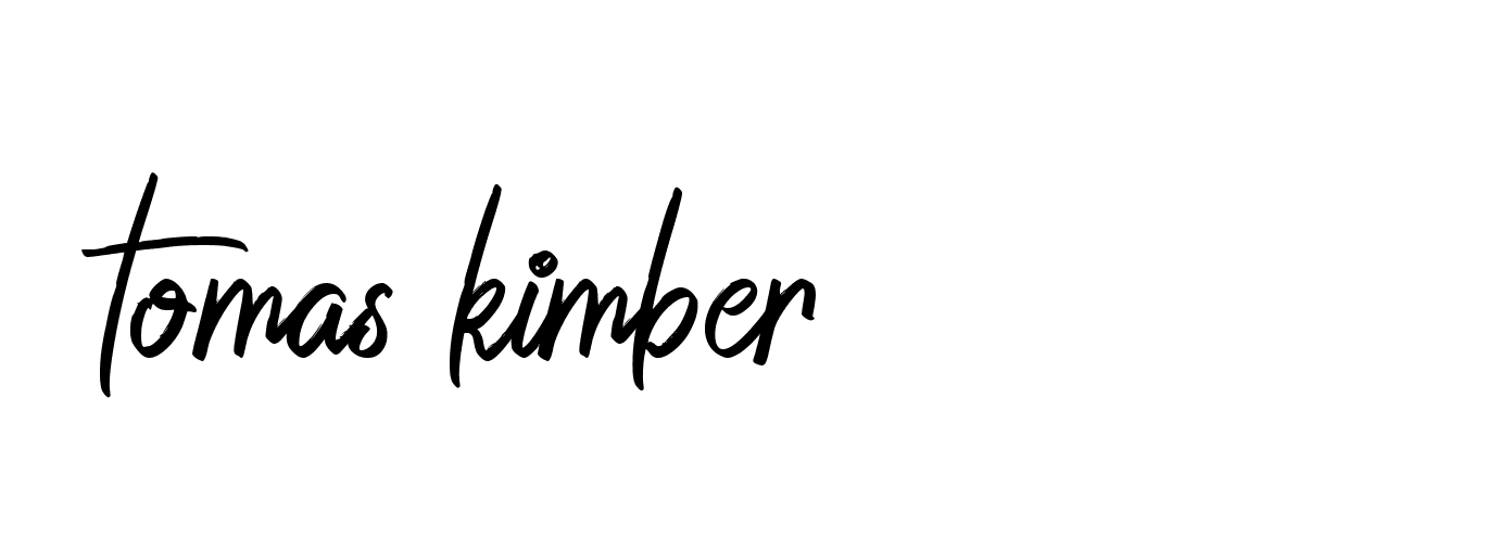 Signature of tomas-kimber