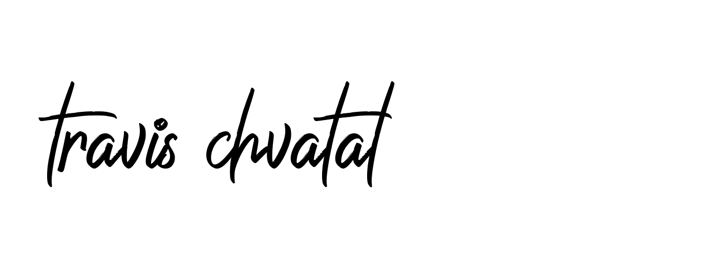 Signature of travis-chvatal