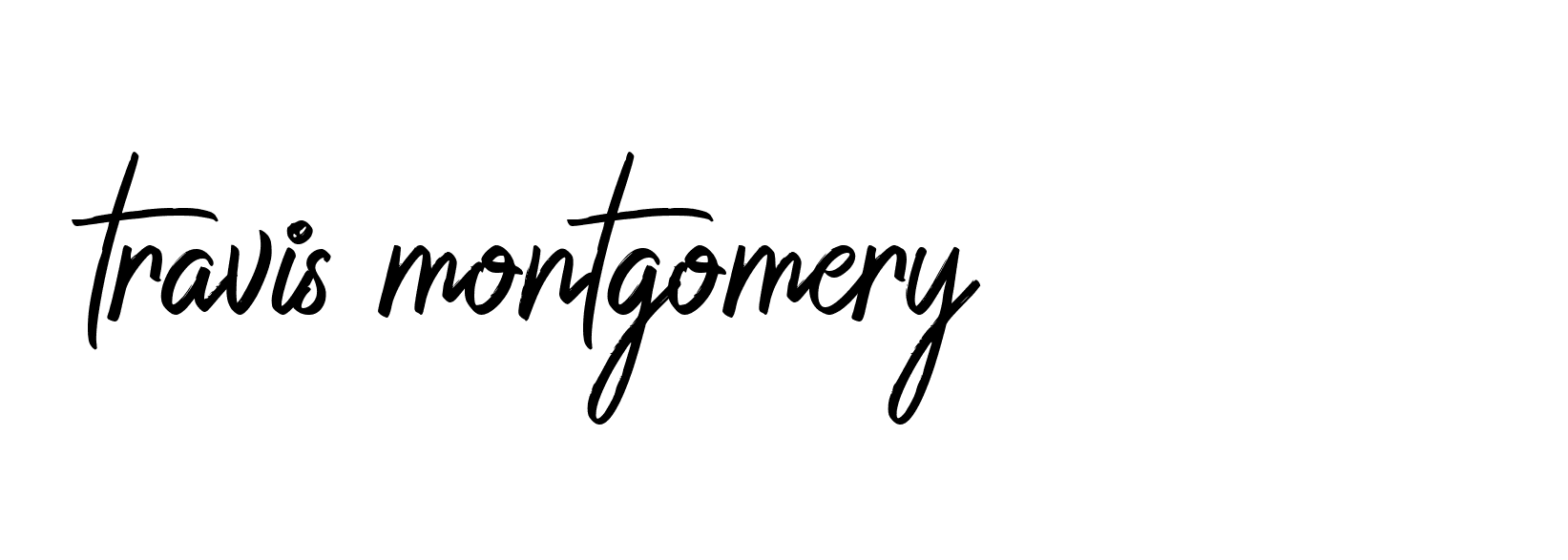 Signature of travis-montgomery