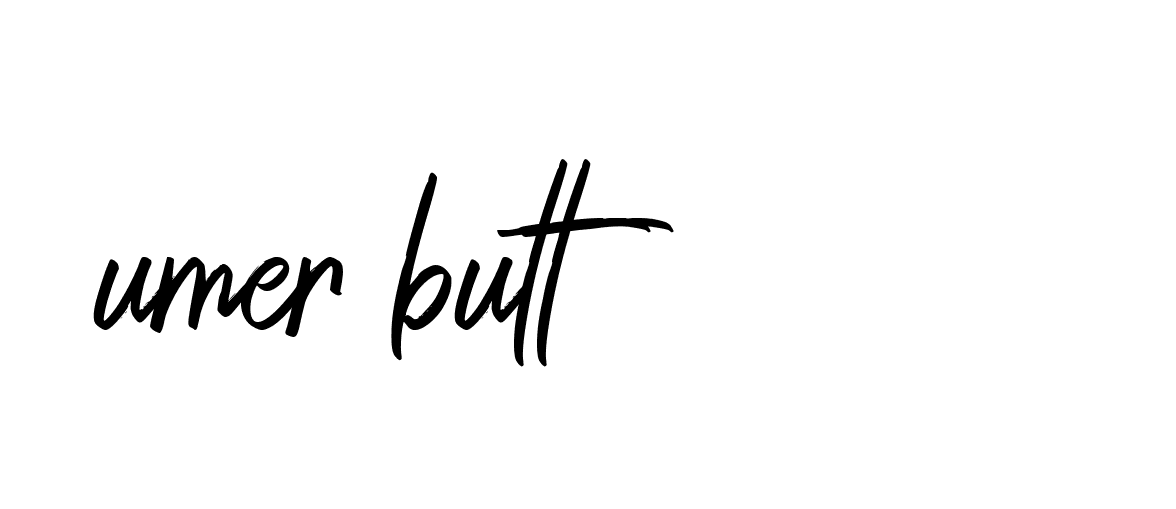 Signature of umer-butt