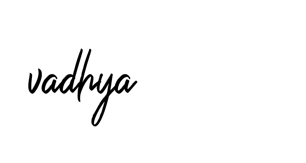 Signature of vadhya