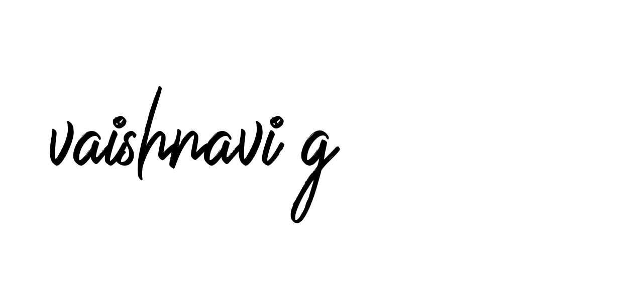 Signature of vaishnavi-g