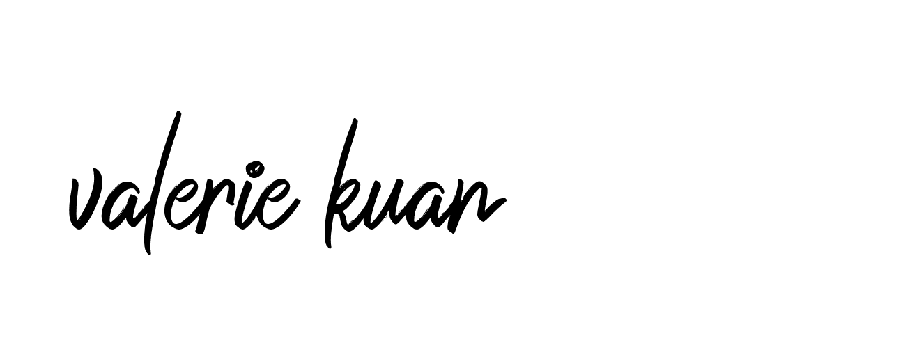 Signature of valerie-kuan