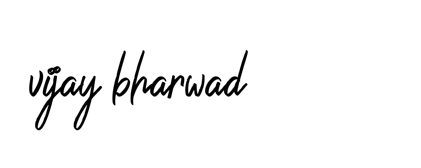 Signature of vijay-bharwad