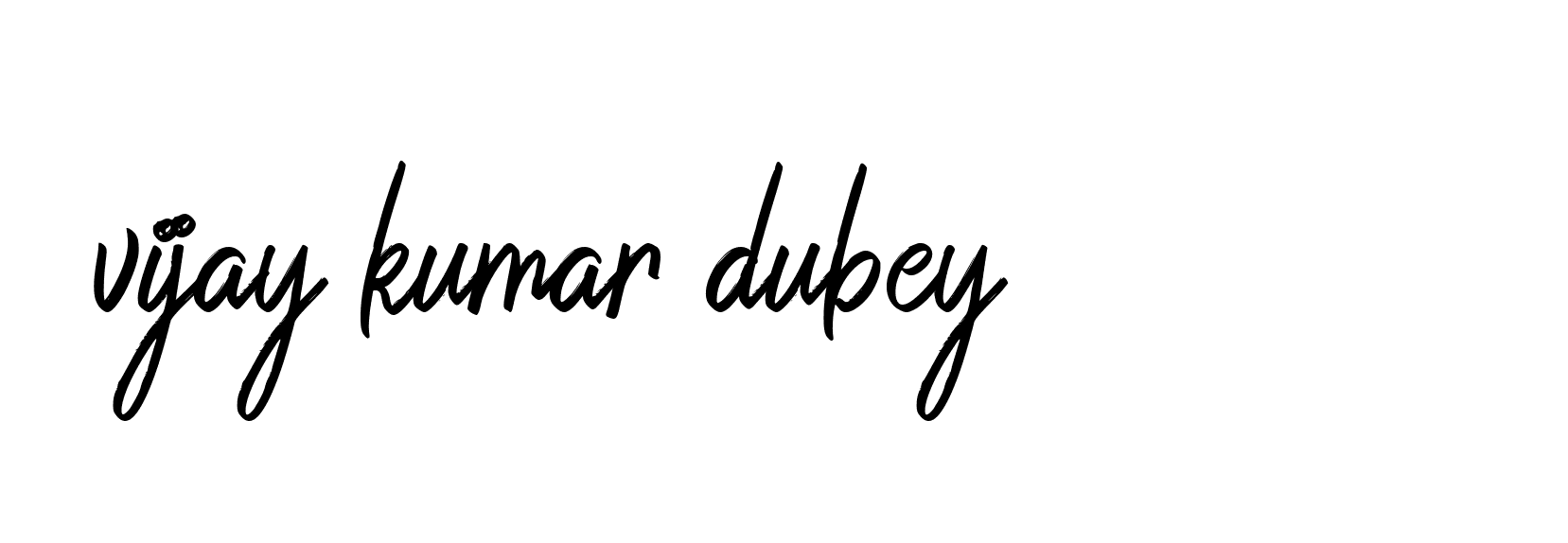 Signature of vijay-kumar-dubey