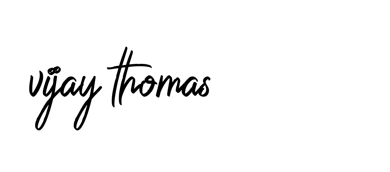 Signature of vijay-thomas