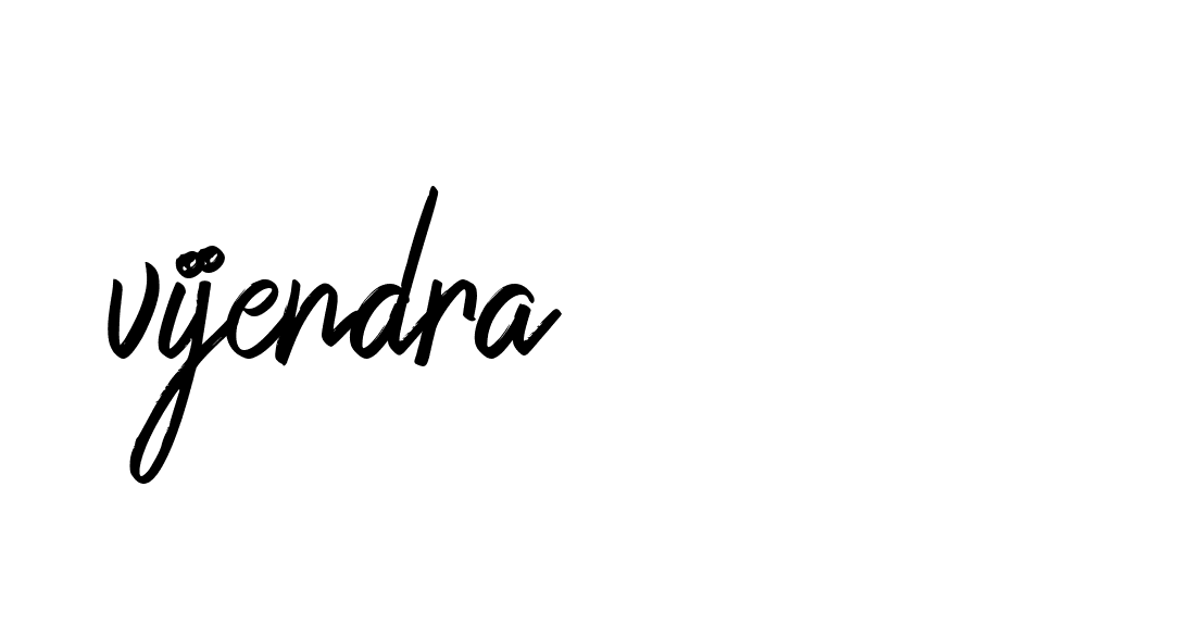 Signature of vijendra