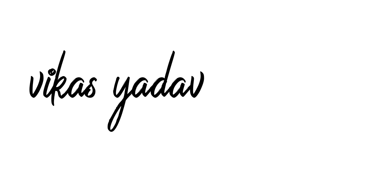 Signature of vikas-yadav