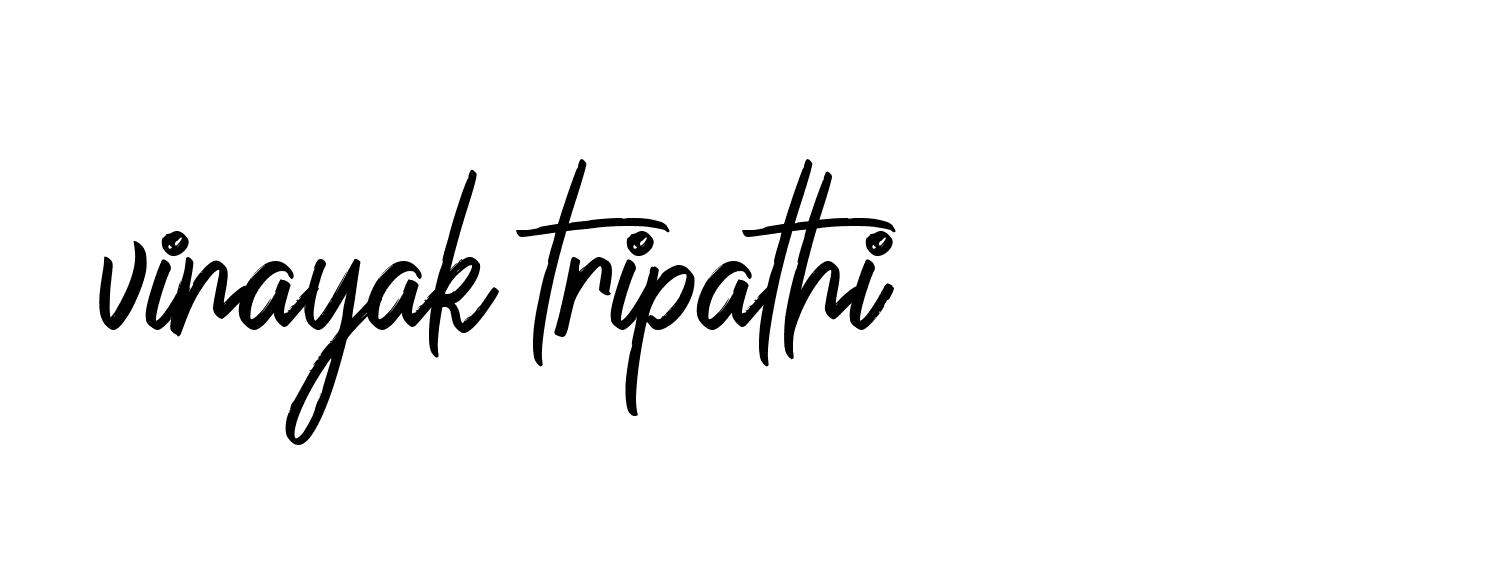 Signature of vinayak-tripathi