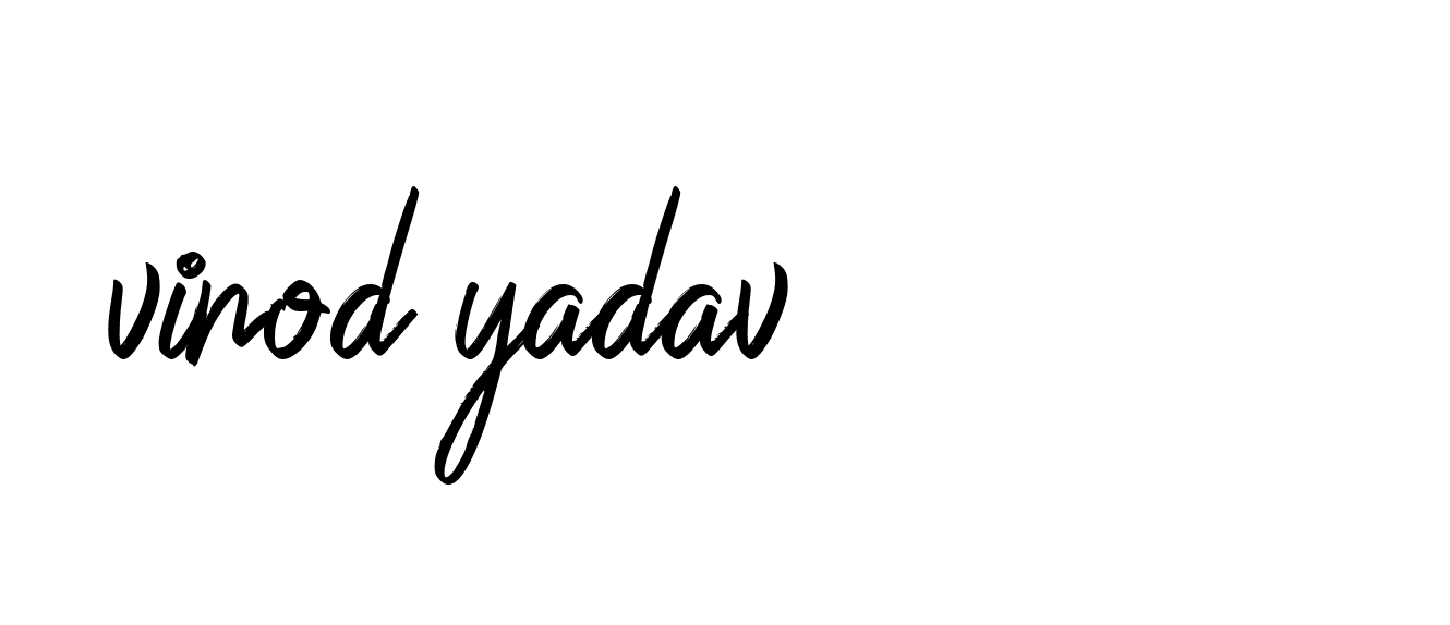 Signature of vinod-yadav