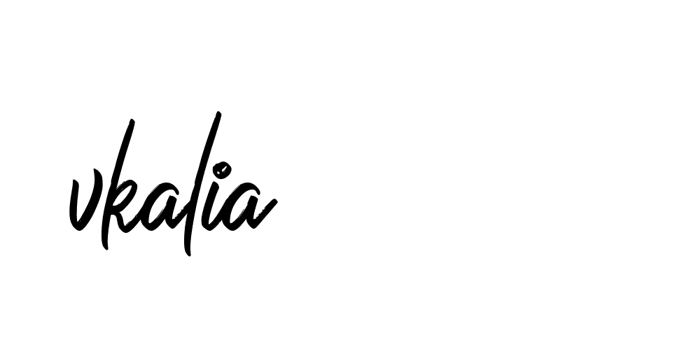 Signature of vkalia