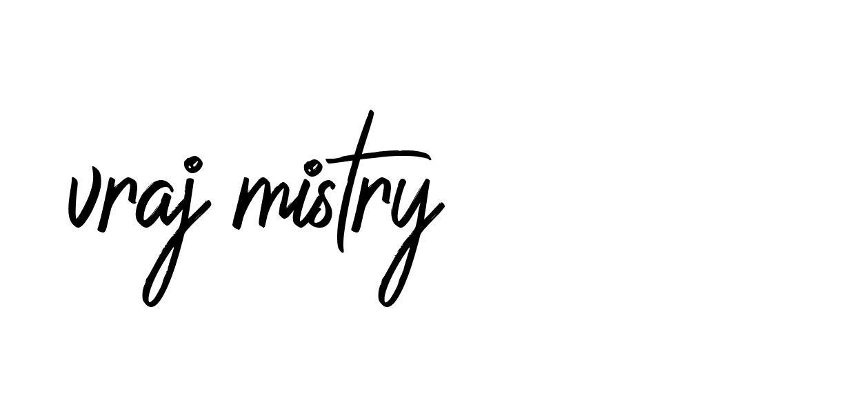 Signature of vraj-mistry