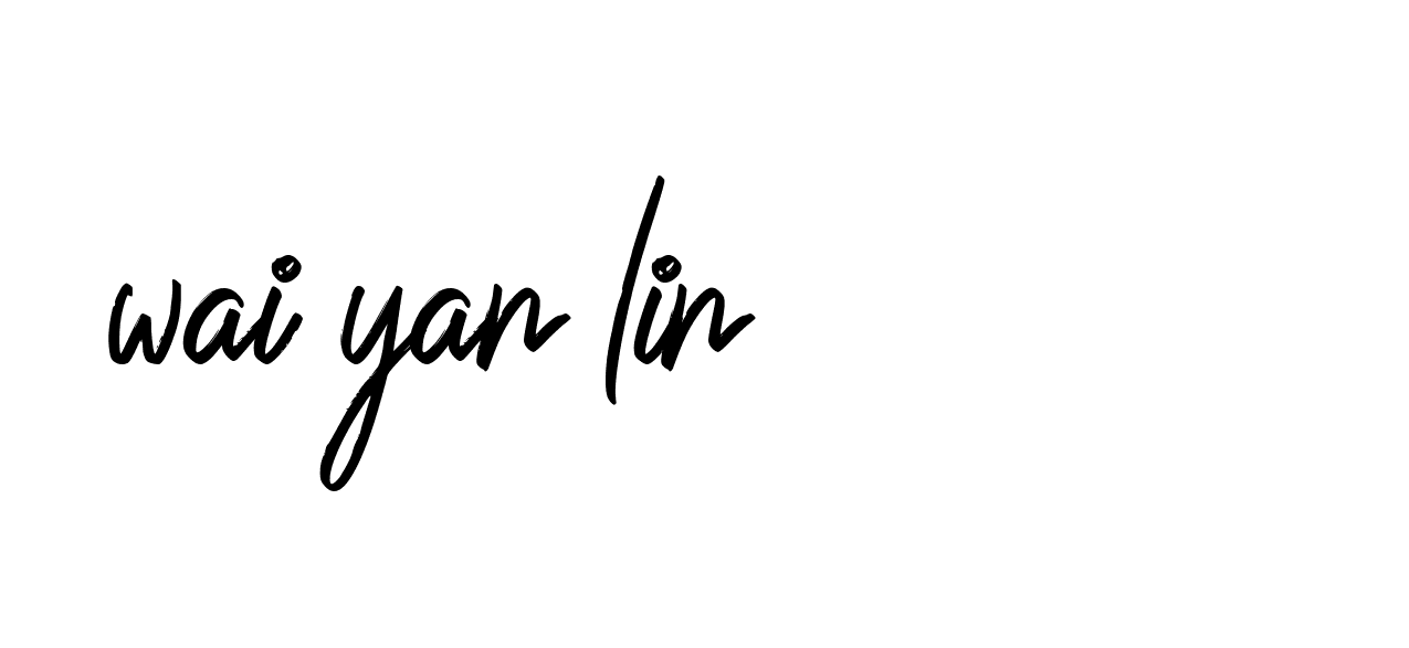 Signature of wai-yan-lin