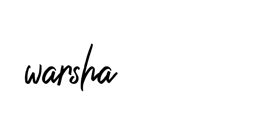 Signature of warsha