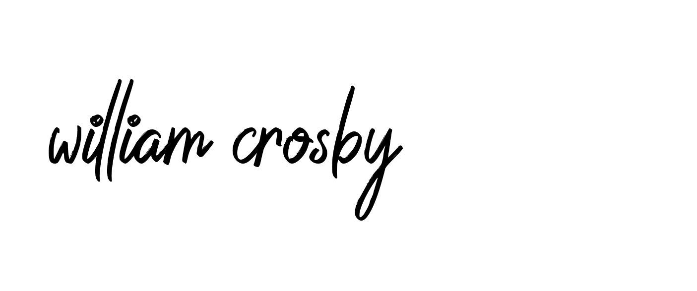 Signature of william-crosby