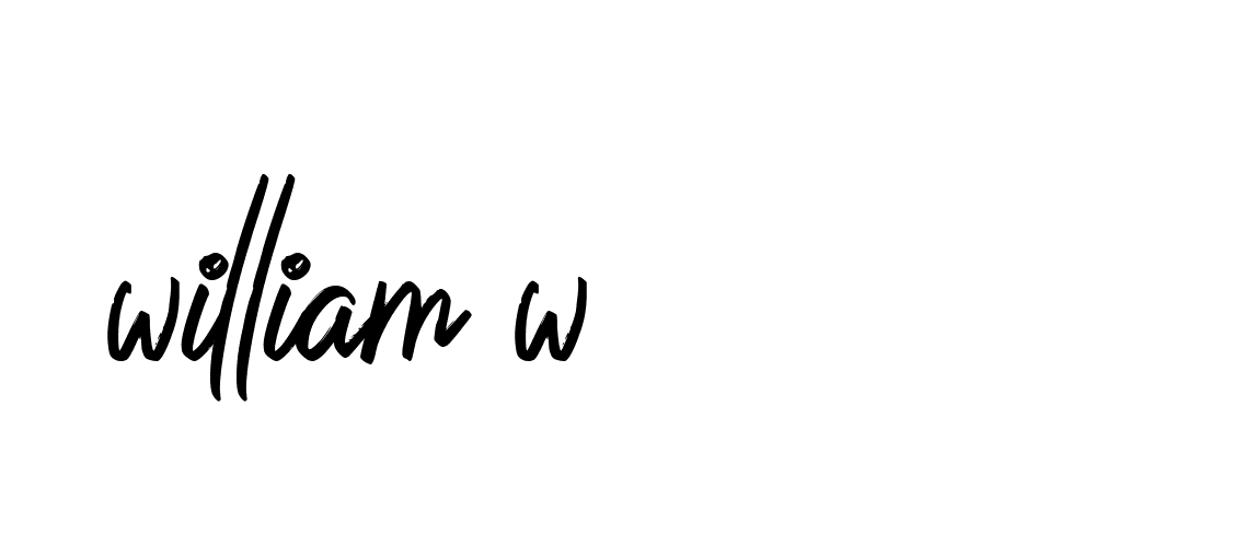 Signature of william-w