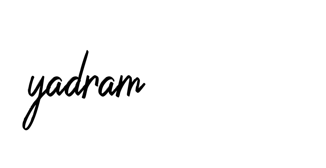 Signature of yadram