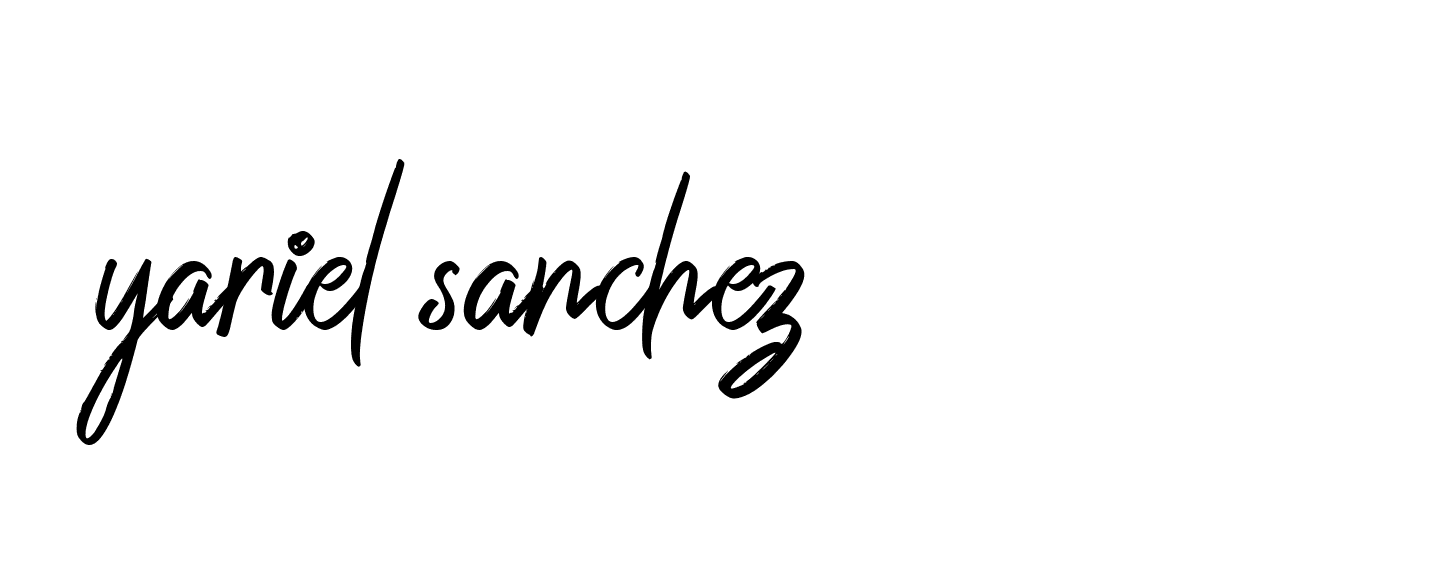 Signature of yariel-sanchez