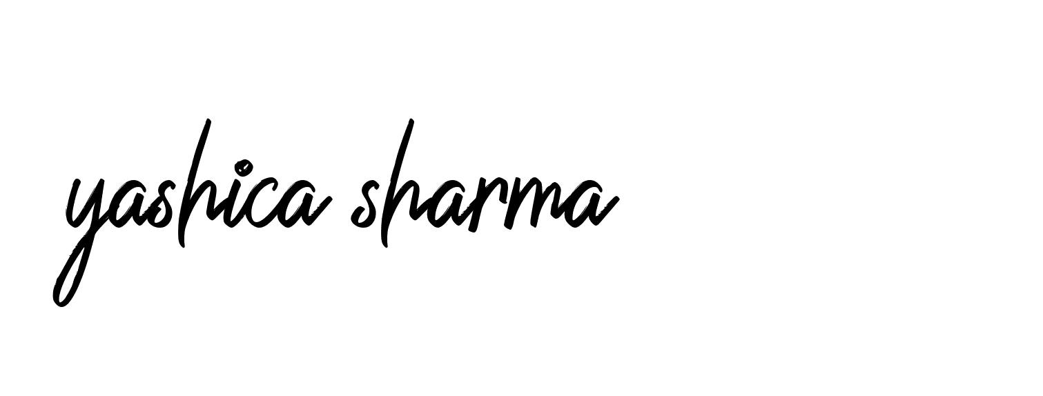 Signature of yashica-sharma