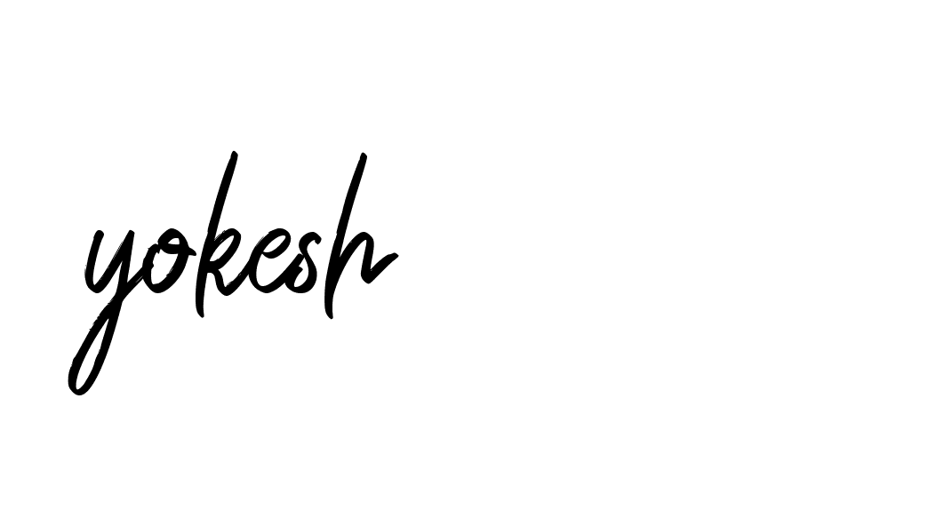 Signature of yokesh