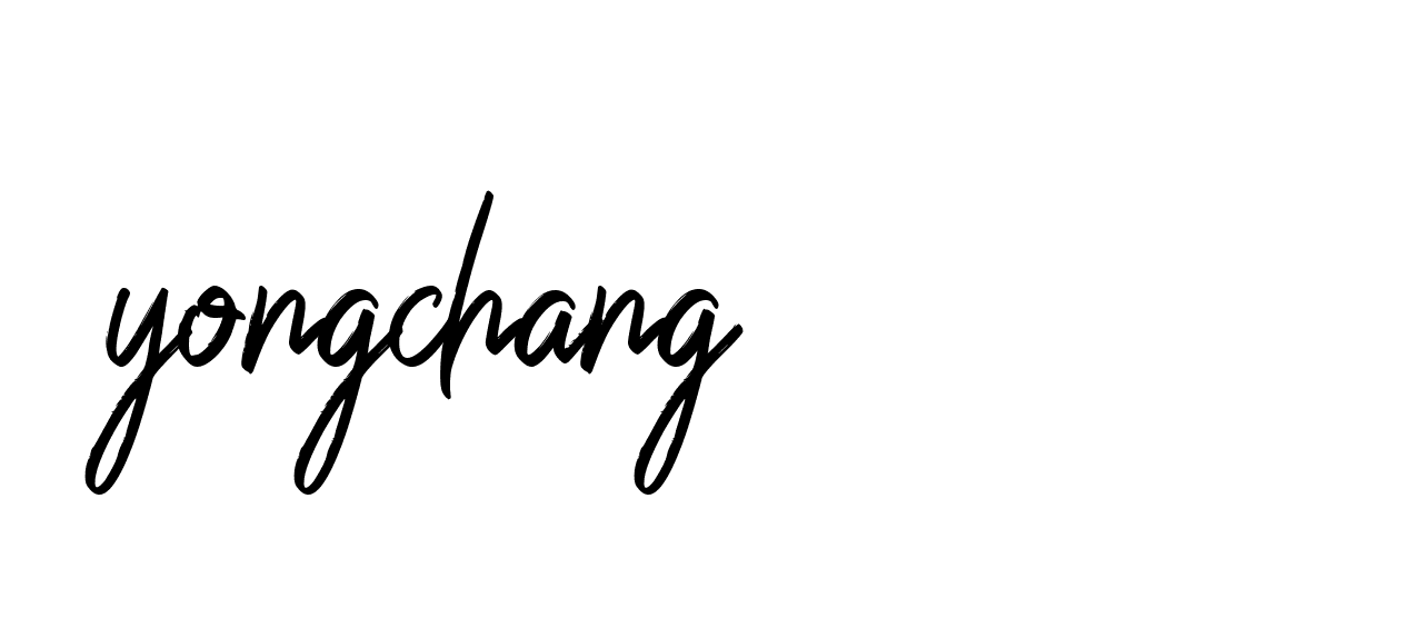 Signature of yongchang