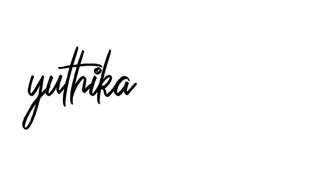 Signature of yuthika-