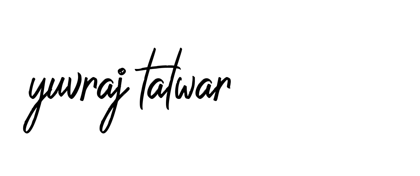 Signature of yuvraj-talwar